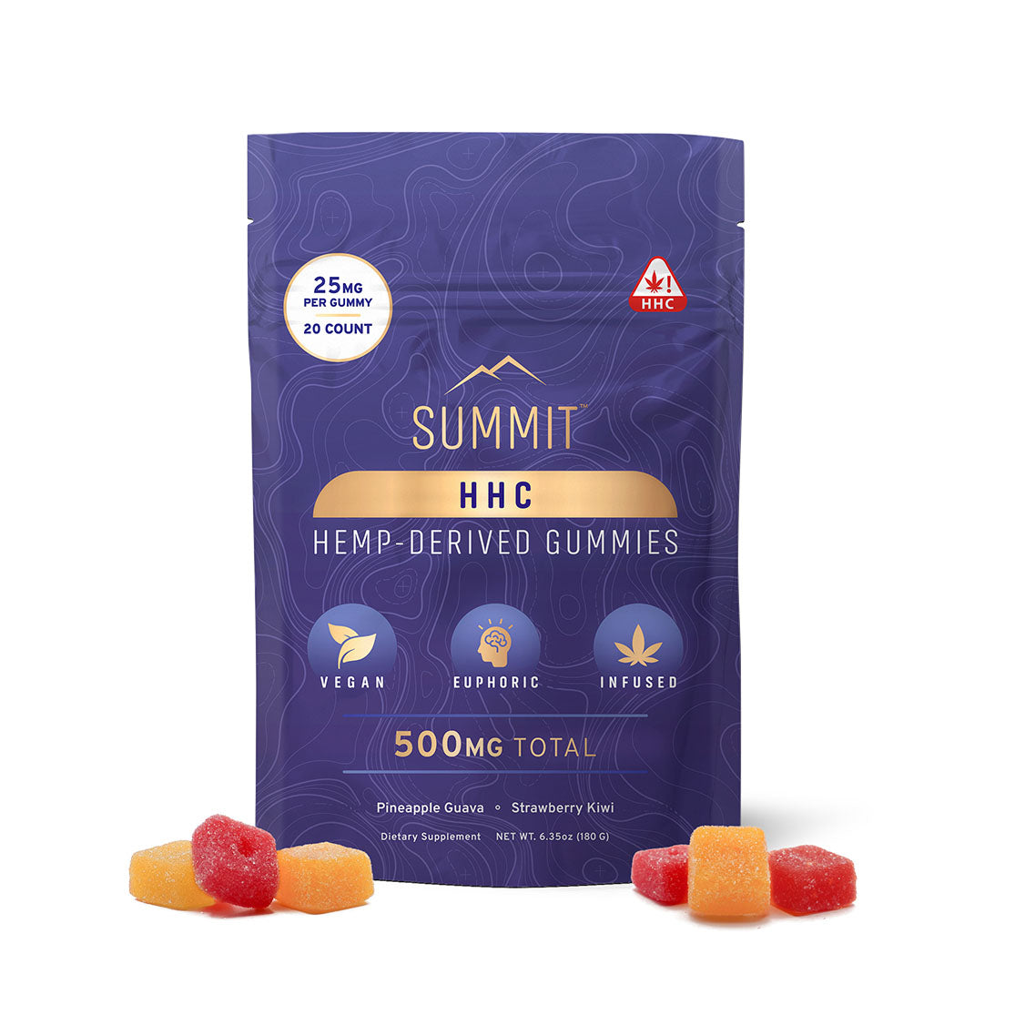 Subscription of 25mg HHC Gummies - 20ct